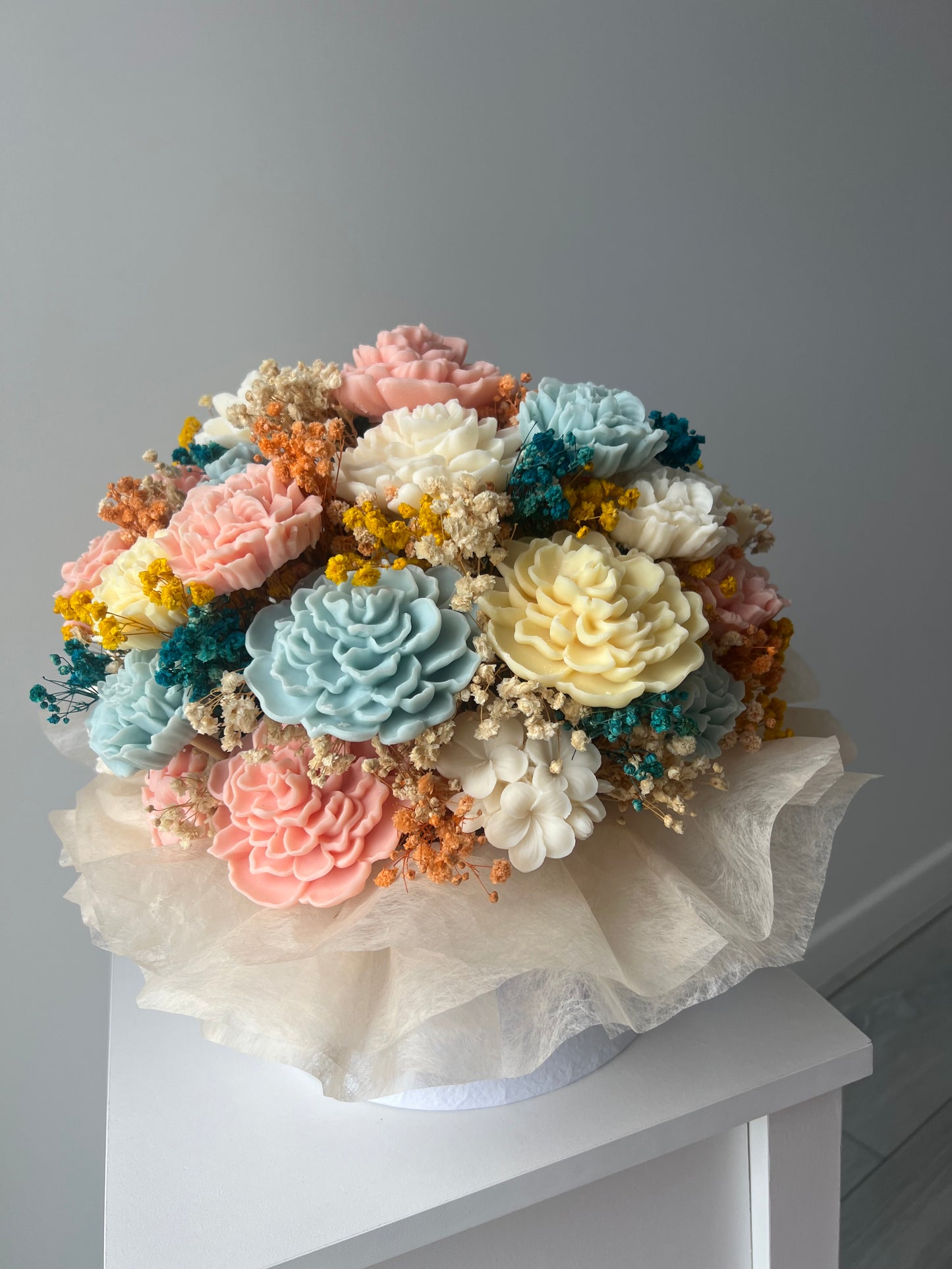 Grand Bouquet personnalisé thème Hawaï