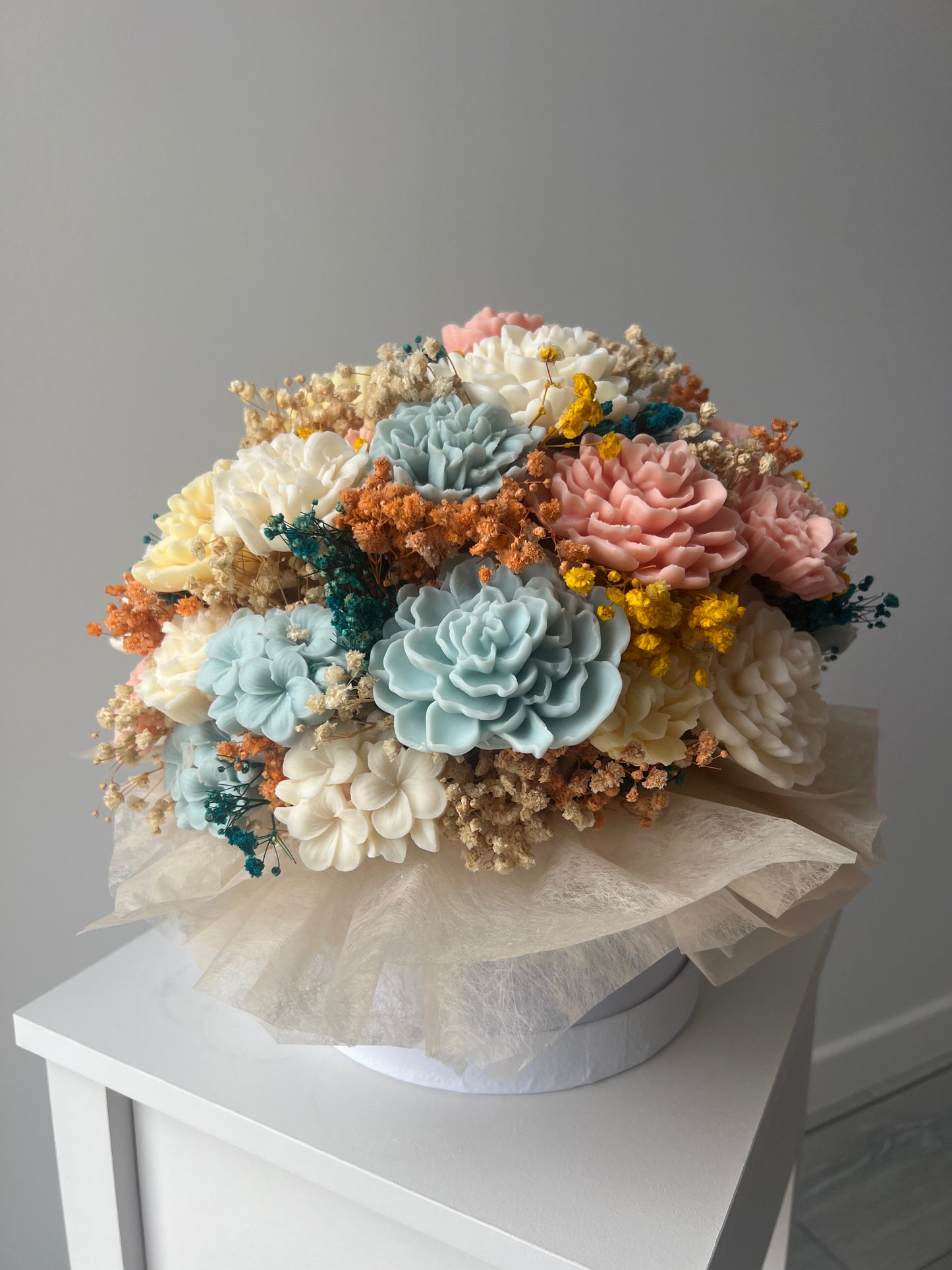 Grand Bouquet personnalisé thème Hawaï