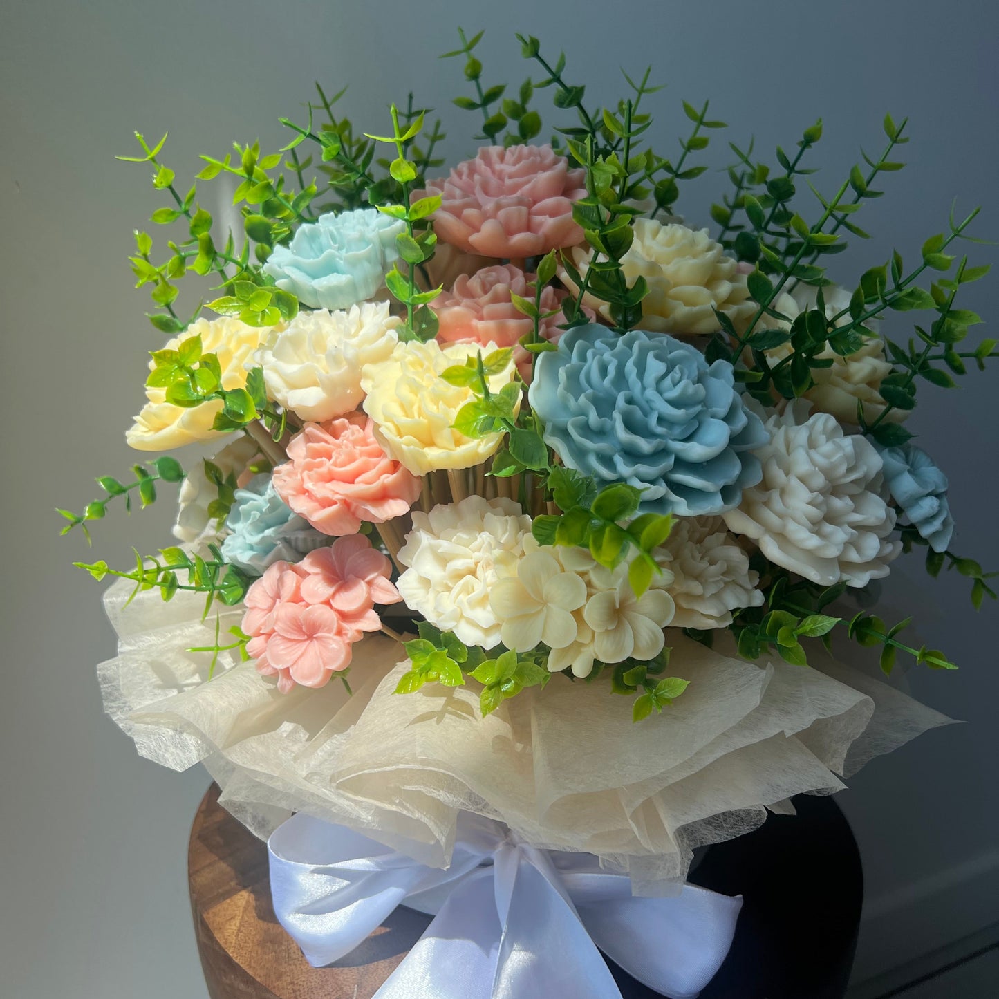 Grand Bouquet Personnalisé Thème Jardin Secret