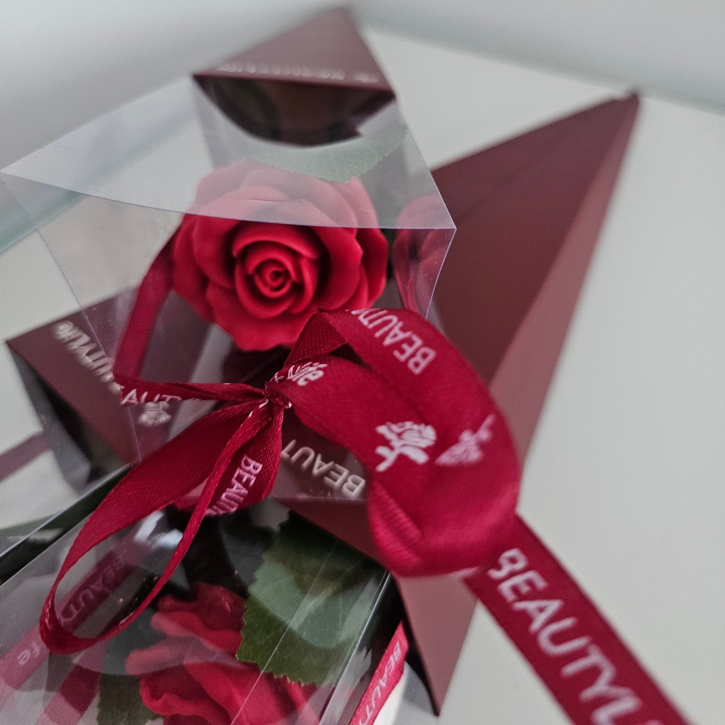 Rose Bougie Parfumée à l’unité