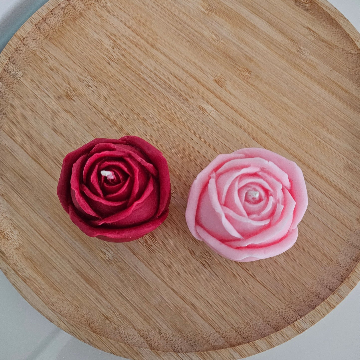 Grosse Bougie Rose Parfumée