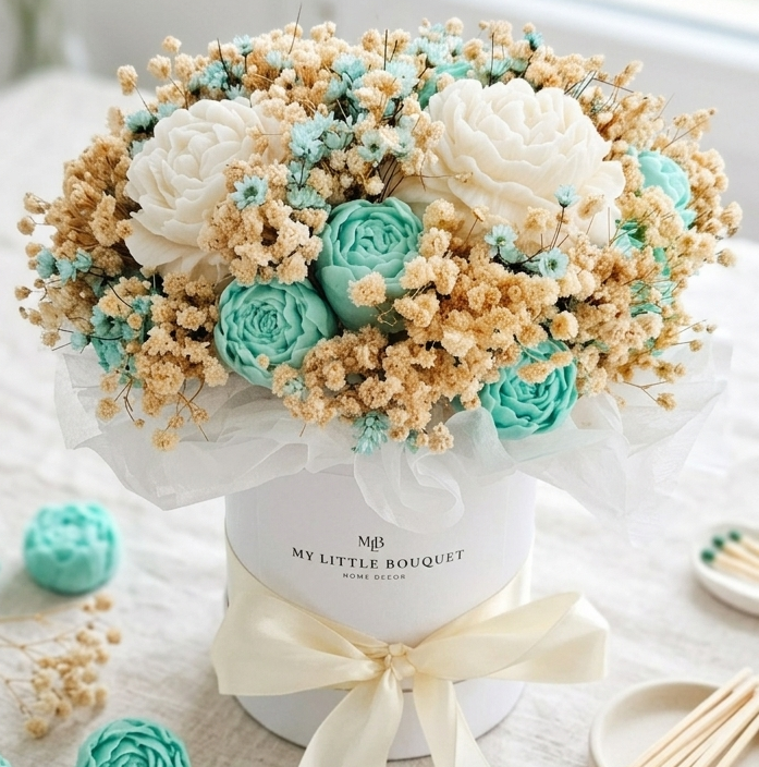 Bouquet Bougies Parfumées Tiffany