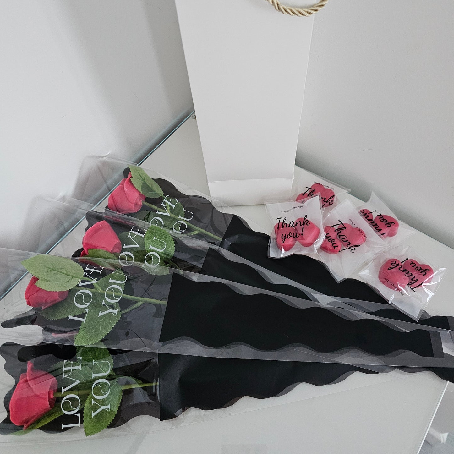 Rose à l’unité