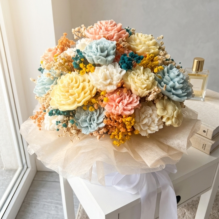 Grand Bouquet Personnalisé Thème Hawaï