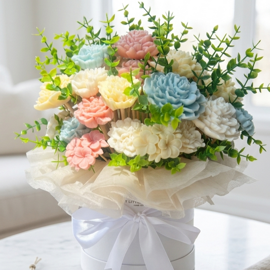 Grand Bouquet Personnalisé Thème Jardin Secret