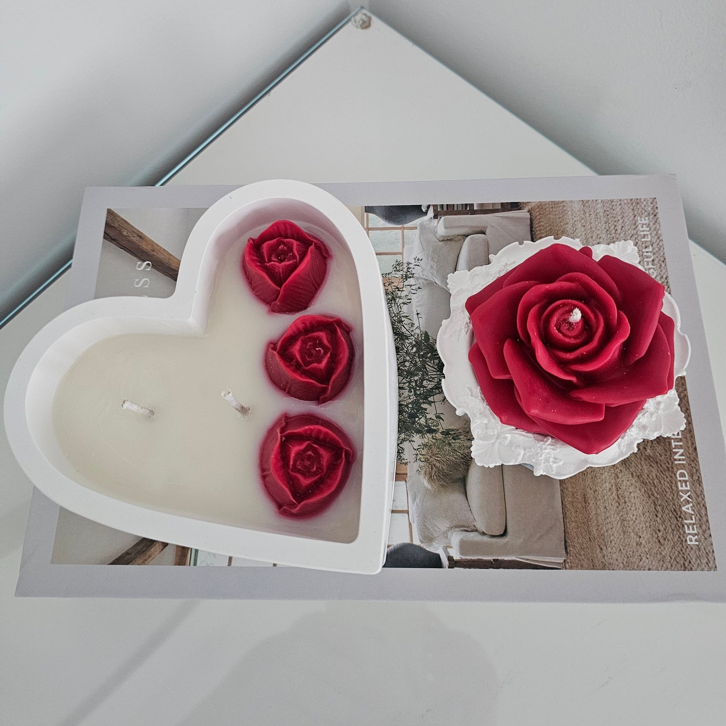 Coffret Parfumé Douceur Cœur & Rose