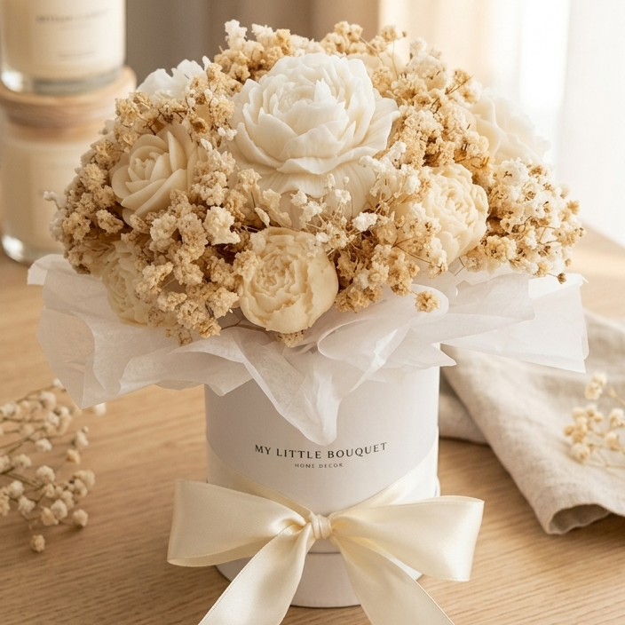 Bouquet Bougies Parfumé Perle Rare